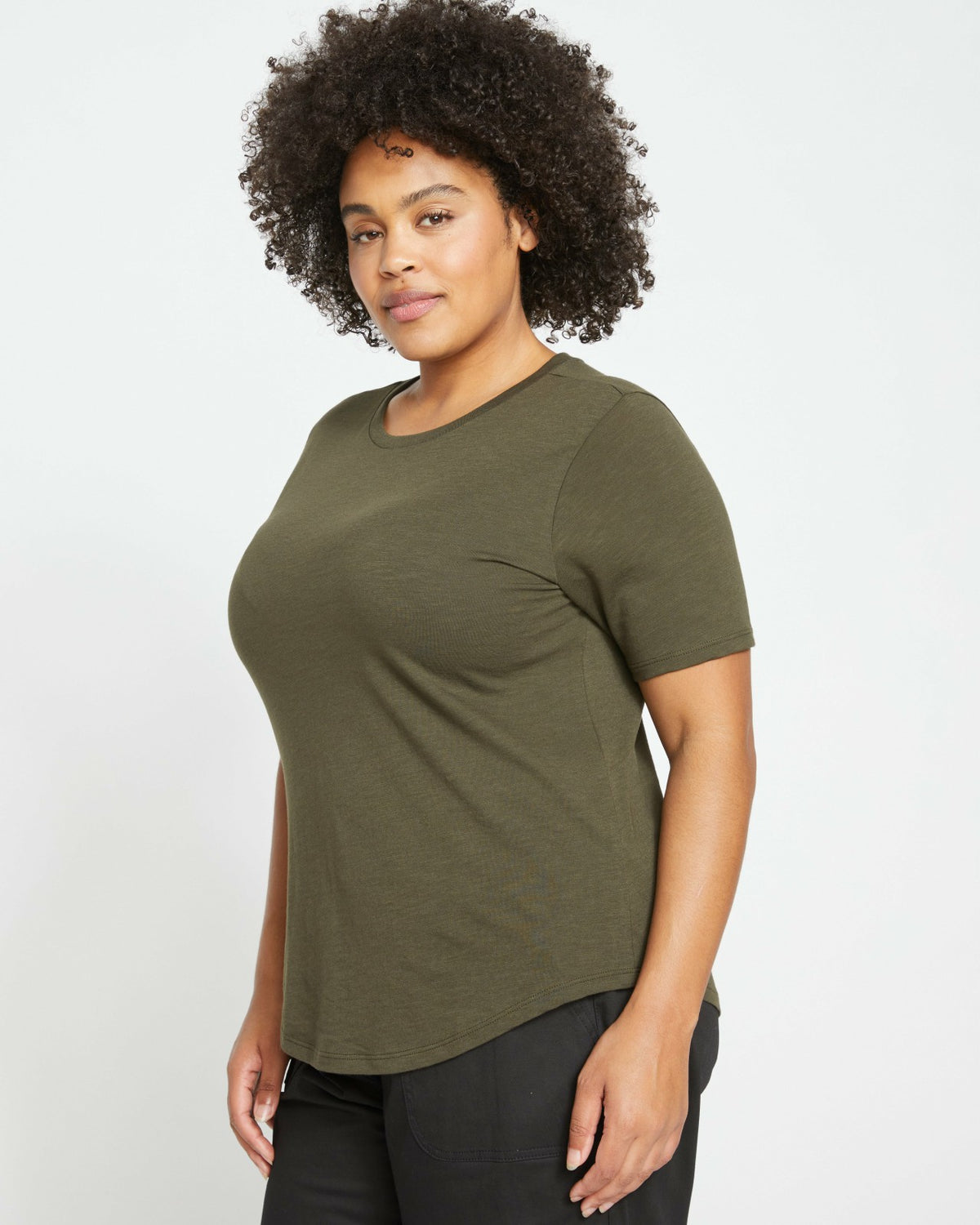Light-As-Air Tee Rex - Nori | Universal Standard