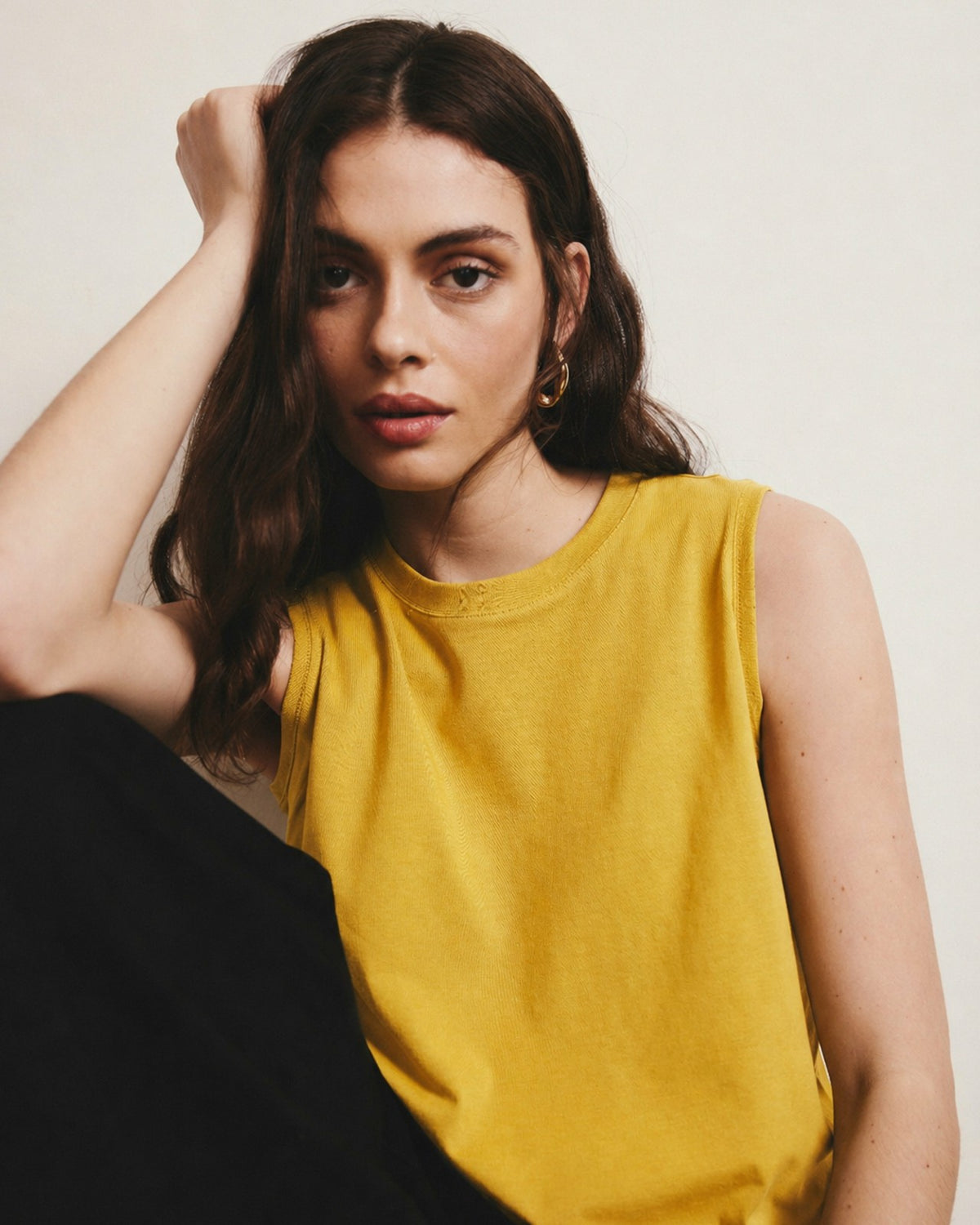 Patti Muscle Tank - Goldenrod | Universal Standard