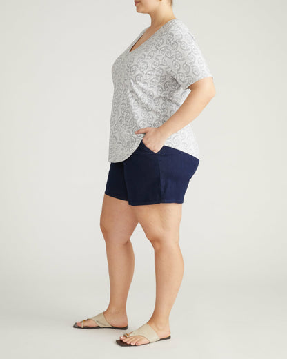 Light-As-Air V Rex - Faded Print | Universal Standard