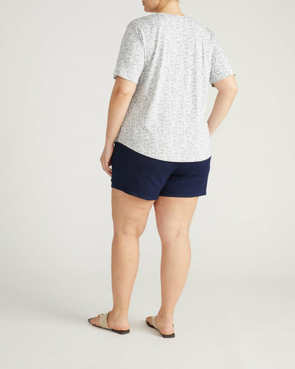 Light-As-Air V Rex - Faded Print | Universal Standard