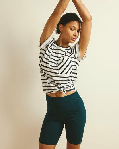 Light-As-Air Boy Tee - Zen Stripe | Universal Standard