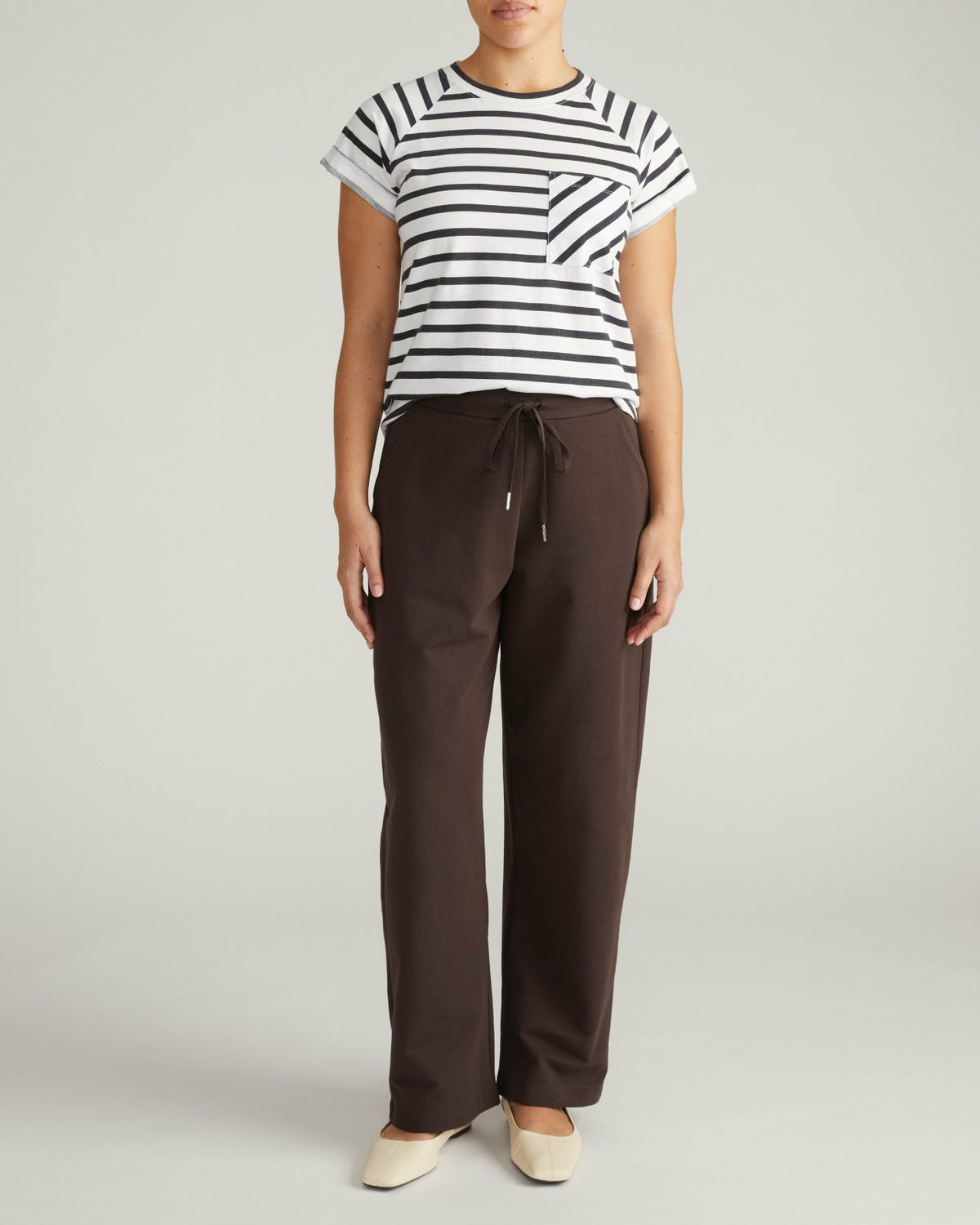 Light-As-Air Boy Tee - Zen Stripe | Universal Standard
