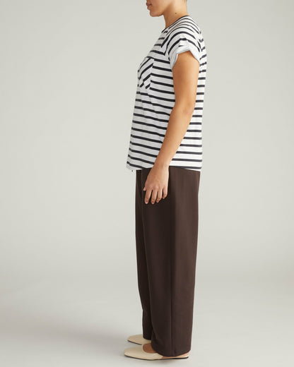 Light-As-Air Boy Tee - Zen Stripe | Universal Standard