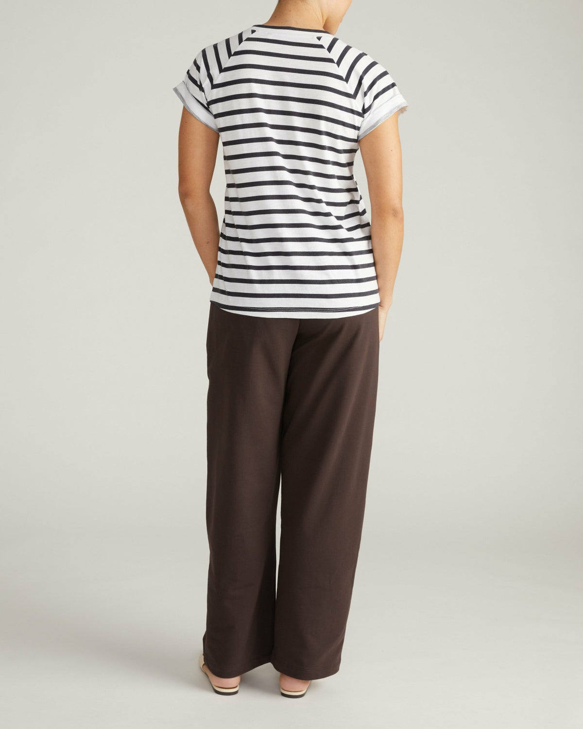 Light-As-Air Boy Tee - Zen Stripe | Universal Standard