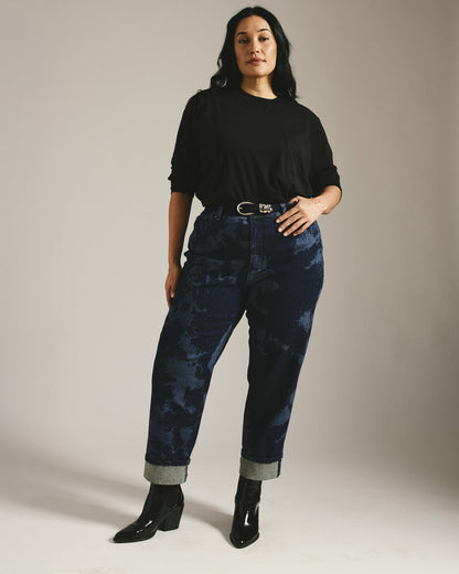 Long Sleeve Garcon Tee - Black | Universal Standard