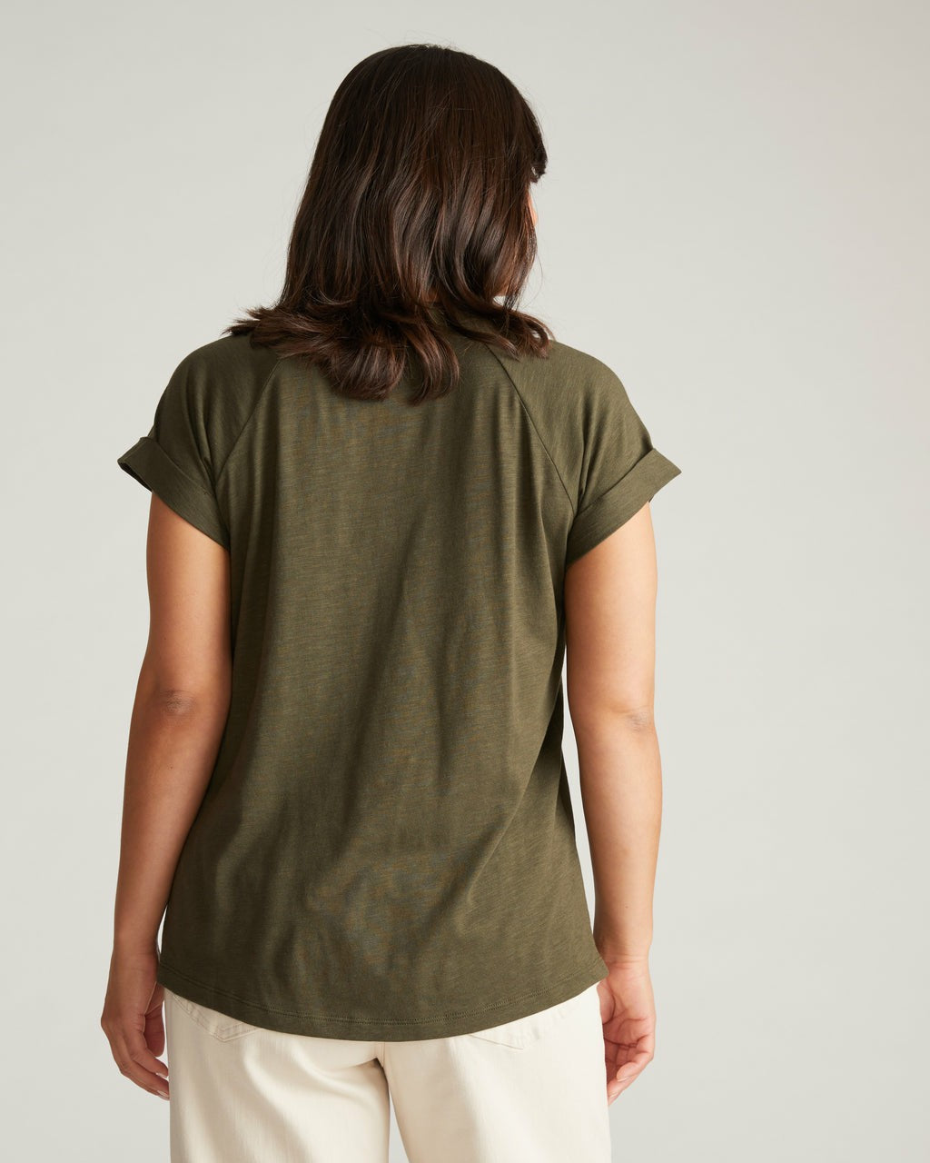 Light-As-Air Boy Tee - Nori | Universal Standard
