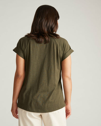Light-As-Air Boy Tee - Nori | Universal Standard