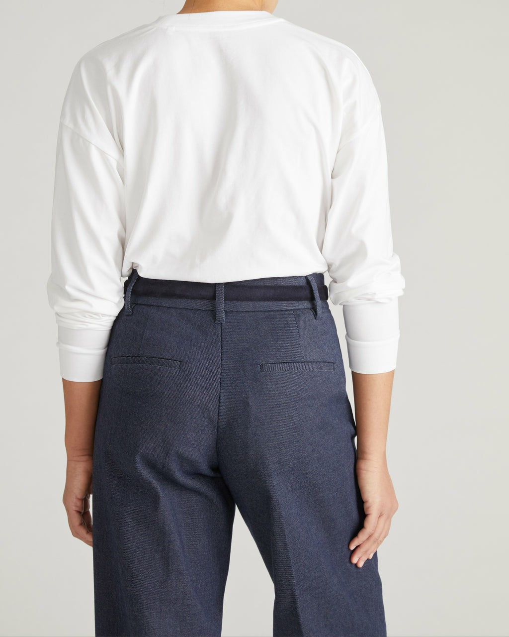 Long Sleeve Relaxed Tee - White | Universal Standard
