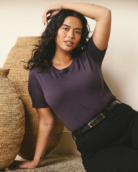 Light-As-Air Tee Rex - Purple Jewel | Universal Standard