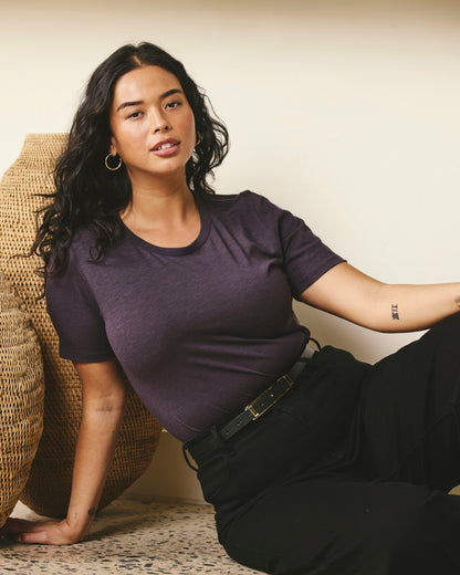 Light-As-Air Tee Rex - Purple Jewel | Universal Standard