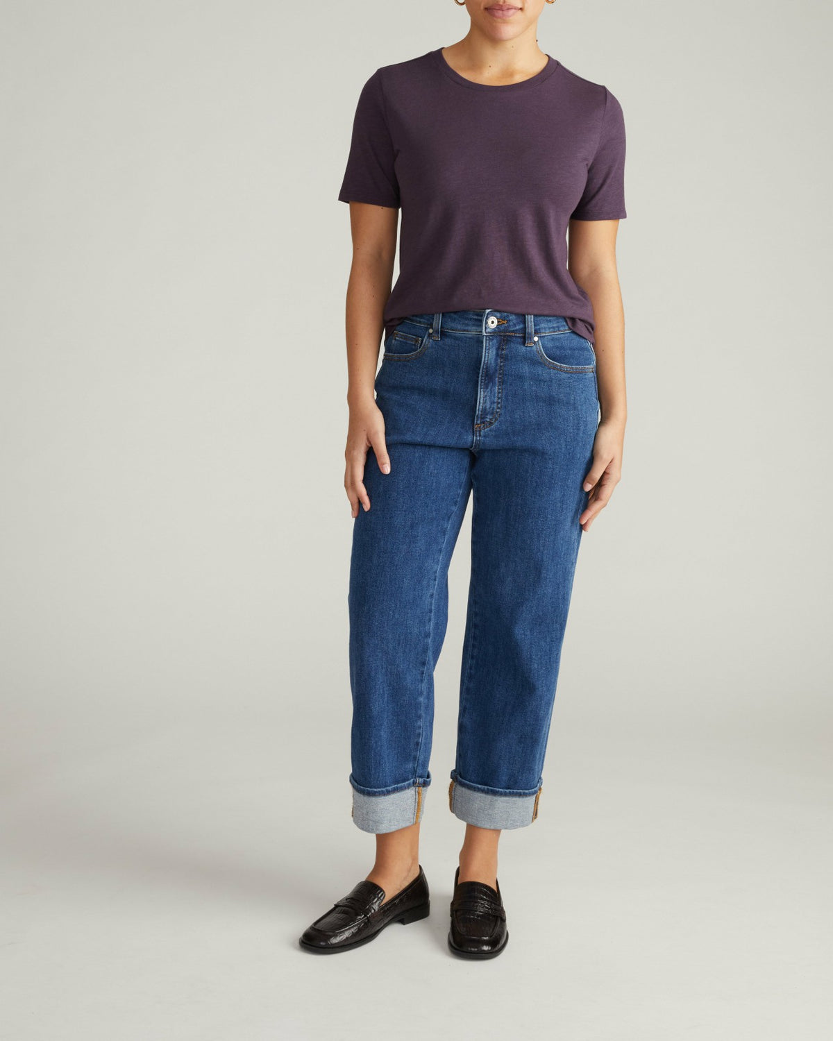 Light-As-Air Tee Rex - Purple Jewel | Universal Standard
