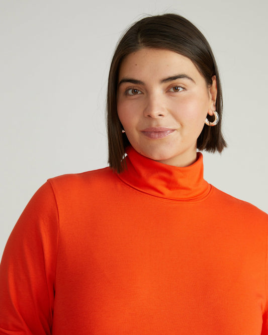 Close Fit Turtleneck - Poppy | Universal Standard