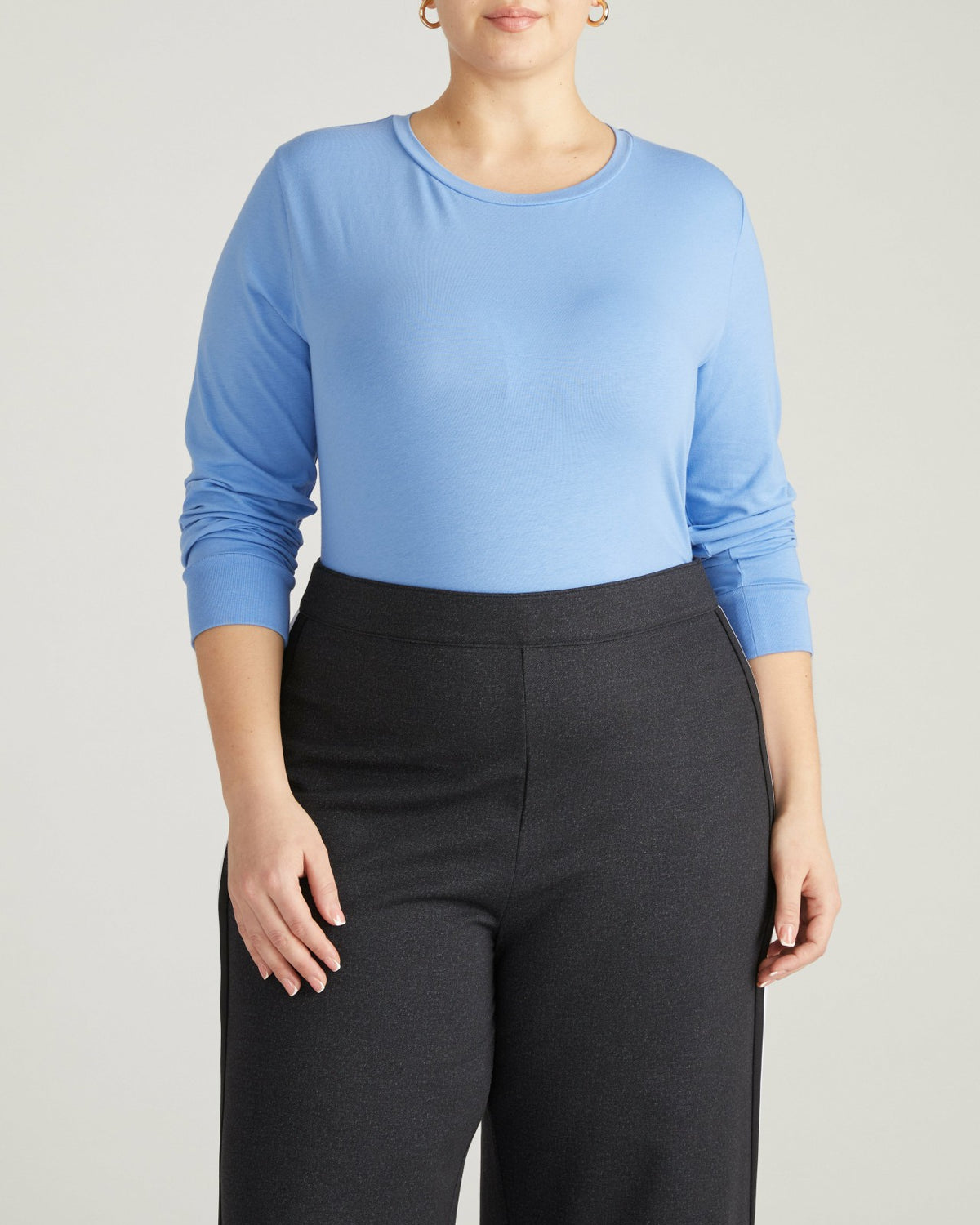Long Sleeve Tee Rex - Seaside Blue | Universal Standard