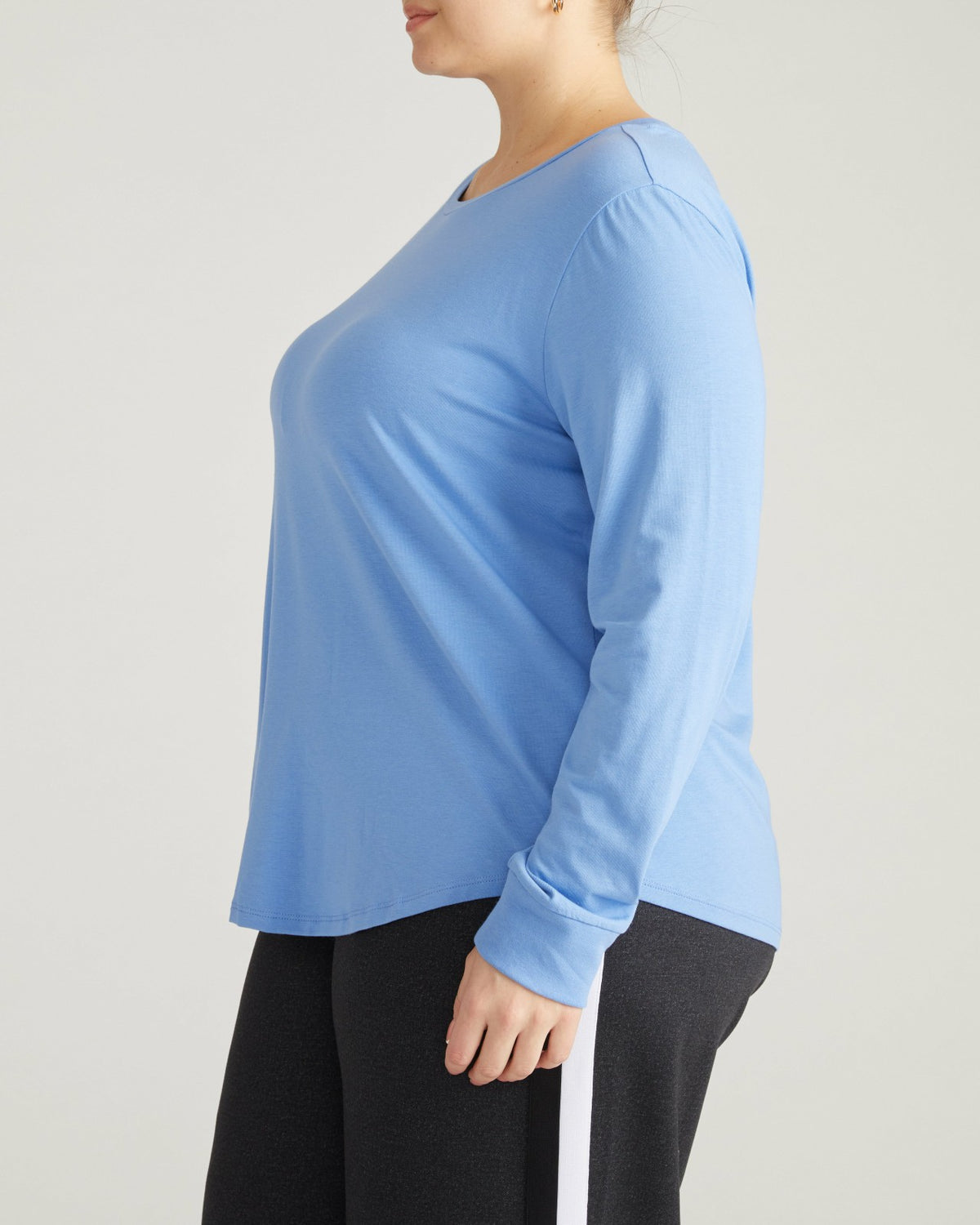 Long Sleeve Tee Rex - Seaside Blue | Universal Standard