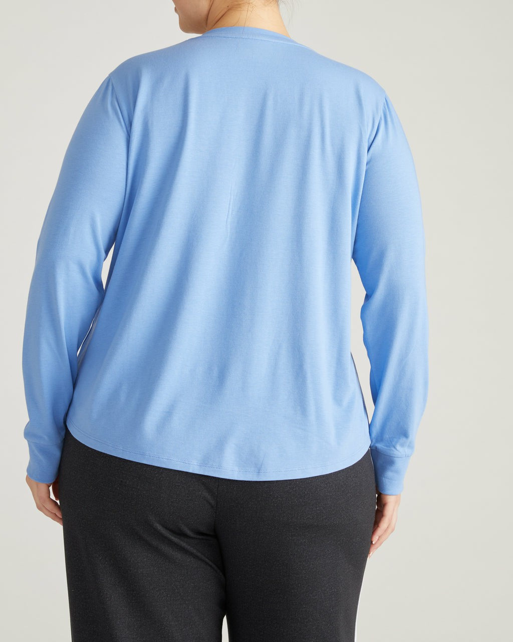Long Sleeve Tee Rex - Seaside Blue | Universal Standard