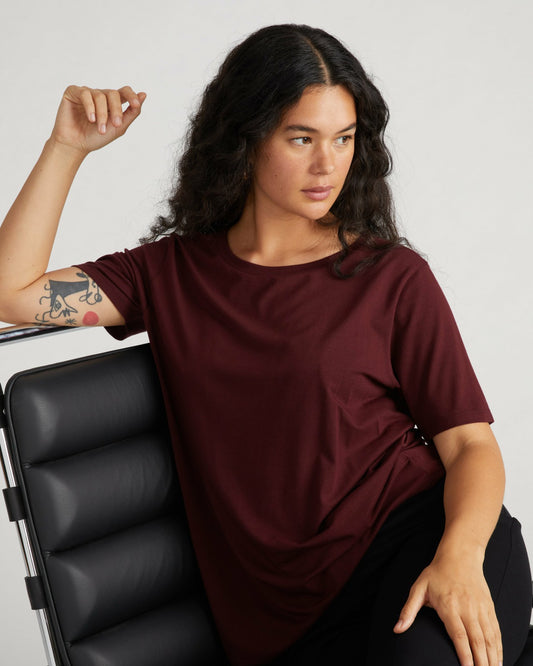 Tee Rex - Black Cherry | Universal Standard