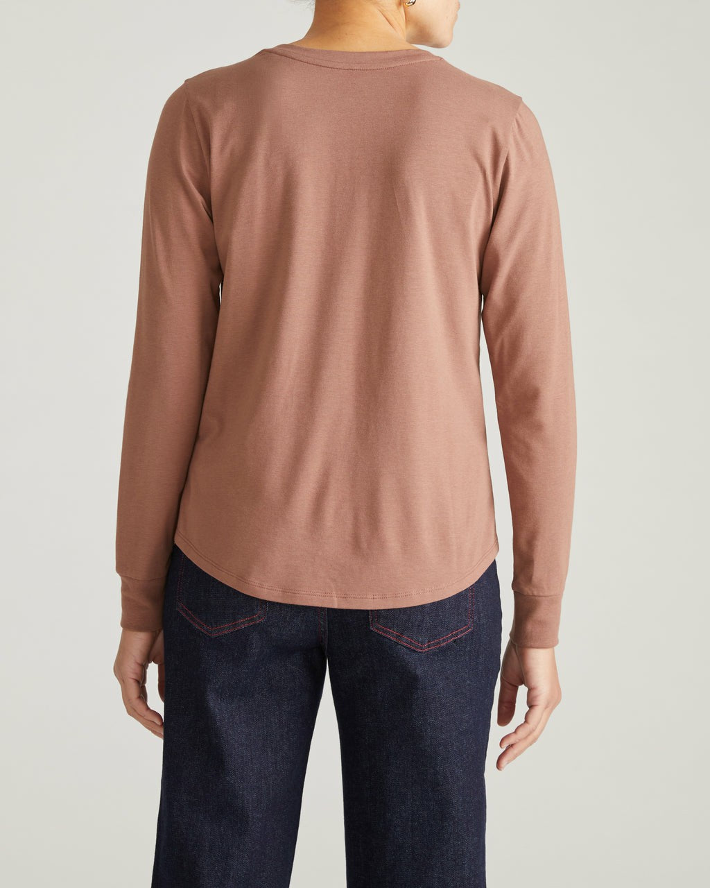 Long Sleeve V Rex - Allspice | Universal Standard