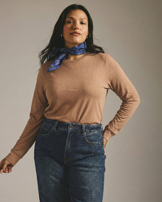 Long Sleeve Tee Rex - Allspice | Universal Standard